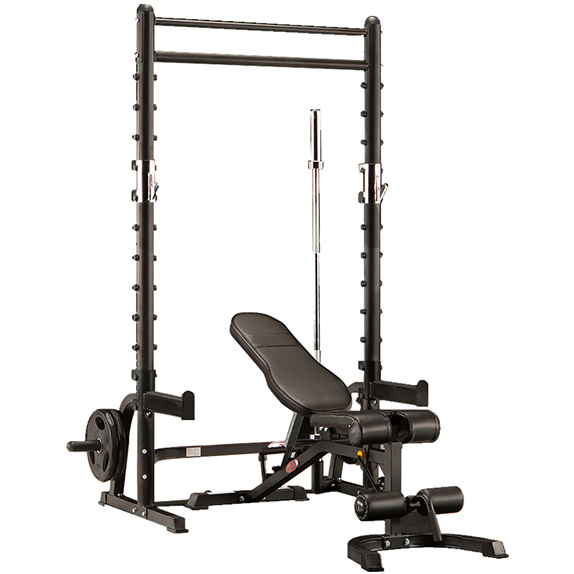 尊龙时凯 BK-3003龙门架深蹲架卧推架综合训练器健身器材 BK3003出口版裸机