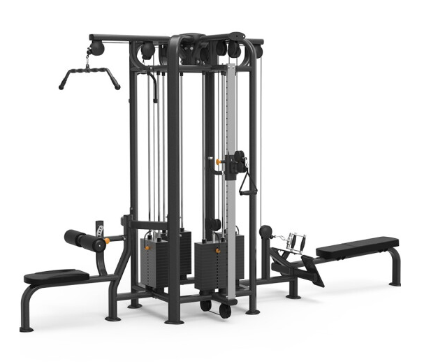 尊龙时凯四方位多功能训练架360综合训练器健身房专用 9028A四方位训练架