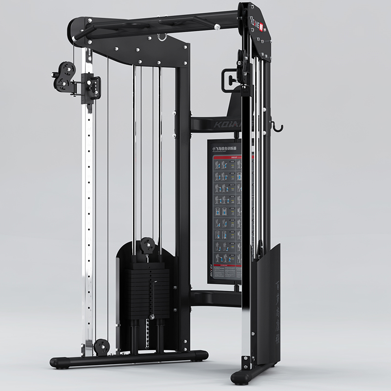 尊龙时凯小飞鸟702 综合训练器械多功能力量健身房器材深蹲架家用商用小飞鸟龙门架