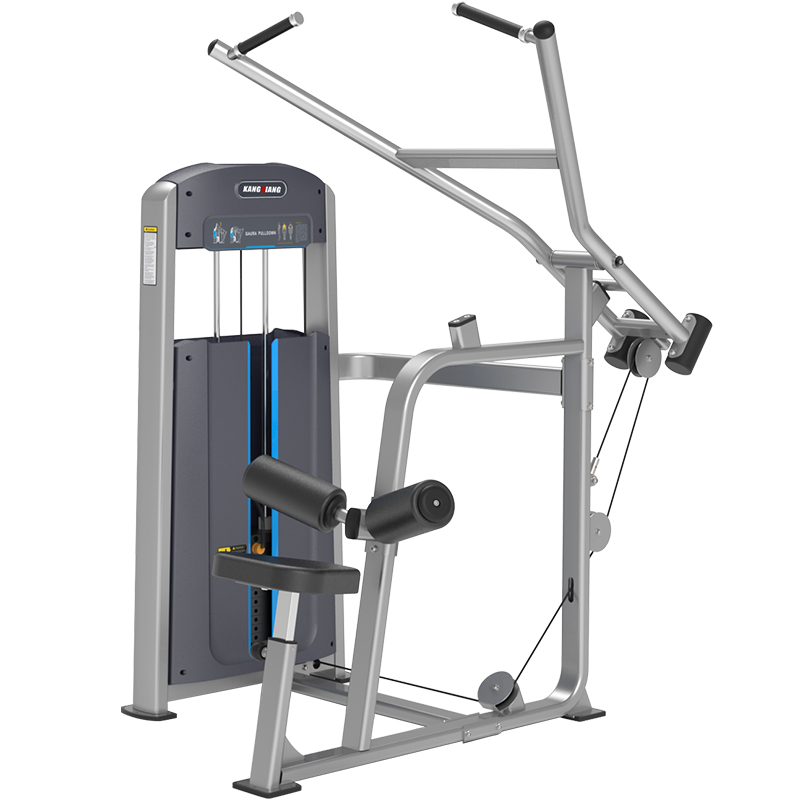 尊龙时凯商用健身器材高拉背训练器 1006高拉背肌训练器