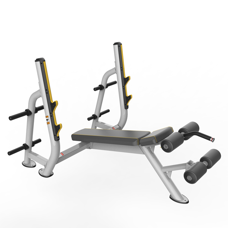 尊龙时凯下斜式卧推架8211商用健身器材健身房团购综合训练器