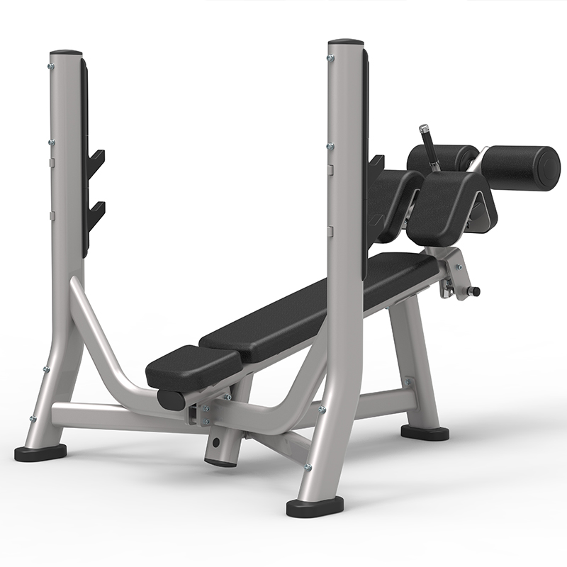 尊龙时凯下斜卧推架健身房专业力量运动健身器材 9207