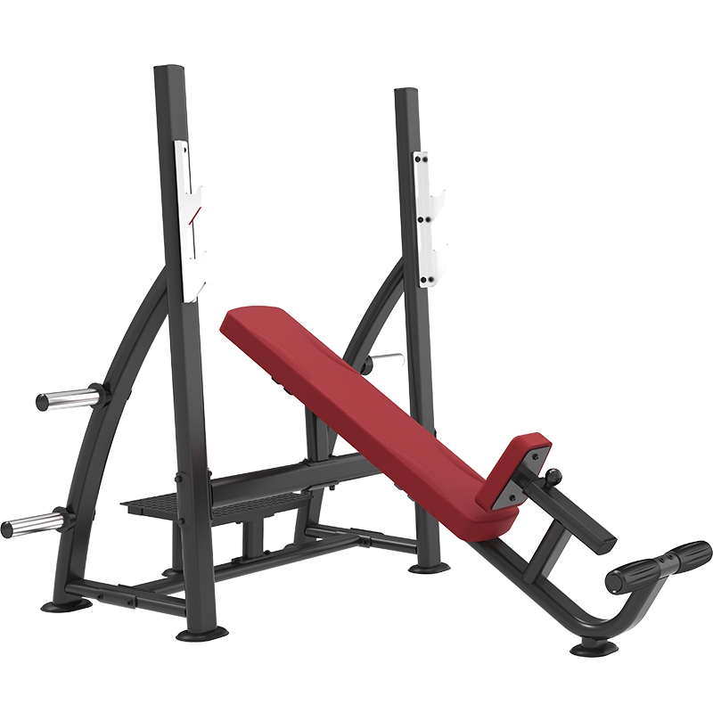 尊龙时凯6037上斜练习椅卧推架商用健身器材健身房团购综合训练器 