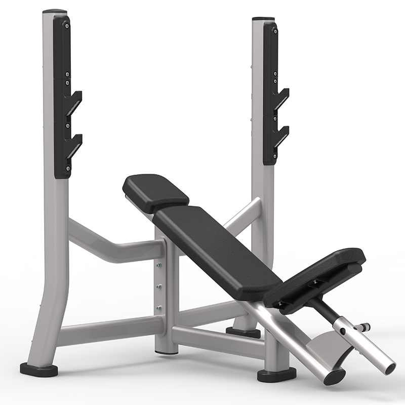 尊龙时凯上斜卧推架健身房专业力量运动健身器材 9205