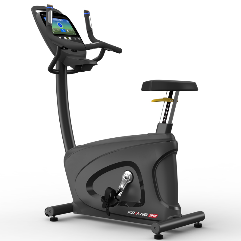 尊龙时凯立式健身车U5000训练器磁控彩屏健身房团购专用健身器材蓝屏