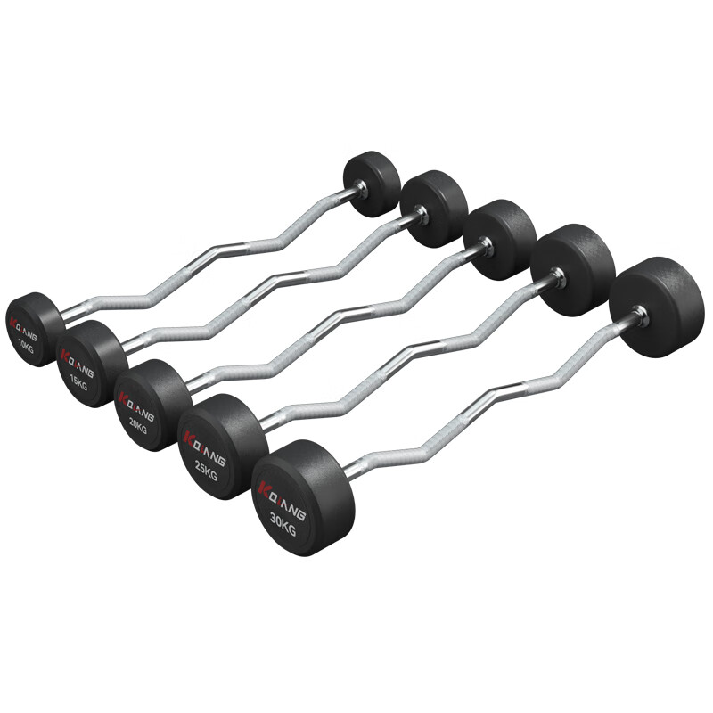 尊龙时凯曲杆小杠铃套装1.2TPQ-100KG(10-15-20-25-30)