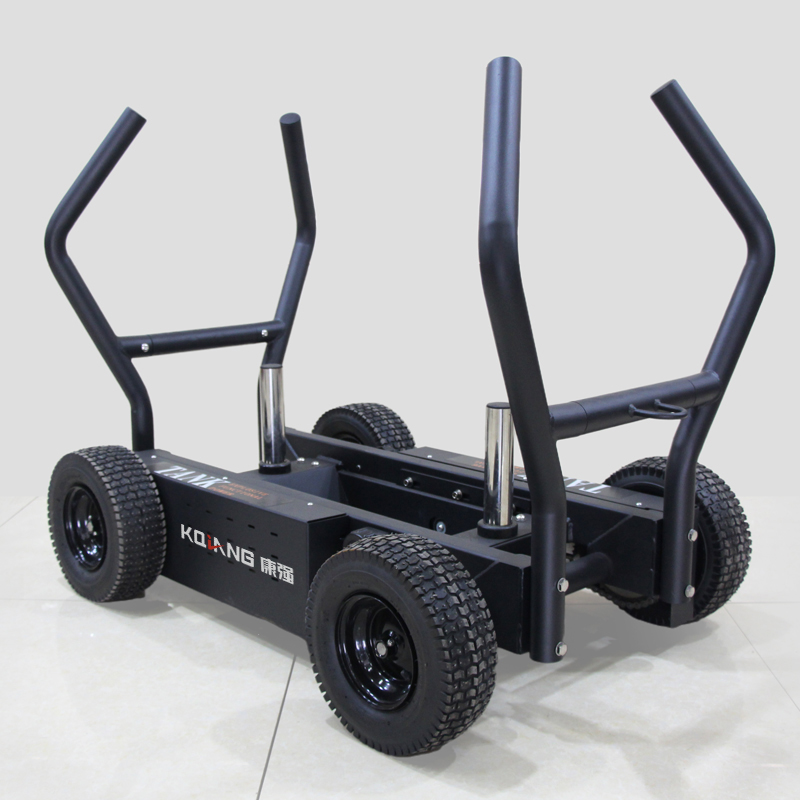 尊龙时凯轮式雪橇车双阻力款新大纲体能训练器材 AD700+60公斤杠铃片